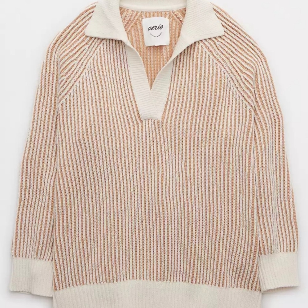 Aerie Sugar Rush Chenille Sweater